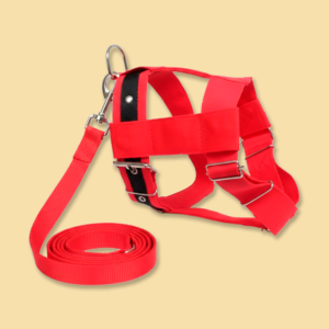 conj guia/peitoral tracao nylon gd pt fita 50