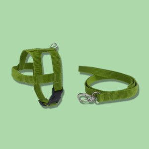 conj guia/ peitoral nylon fecho plastico