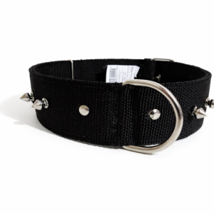 coleira nylon dupla cravo