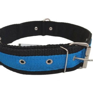 coleira nylon tripla